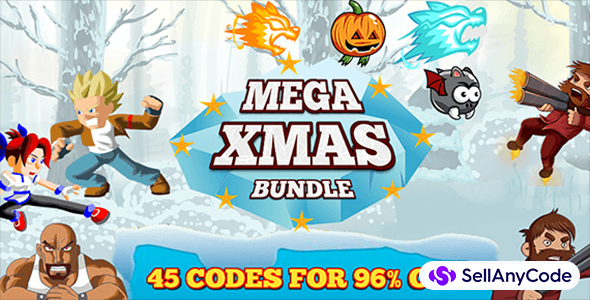 Mega Xmas Bundle – 45 Source Code