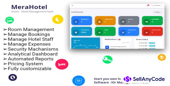 MeraHotel - A Multi Hotel Management SaaS