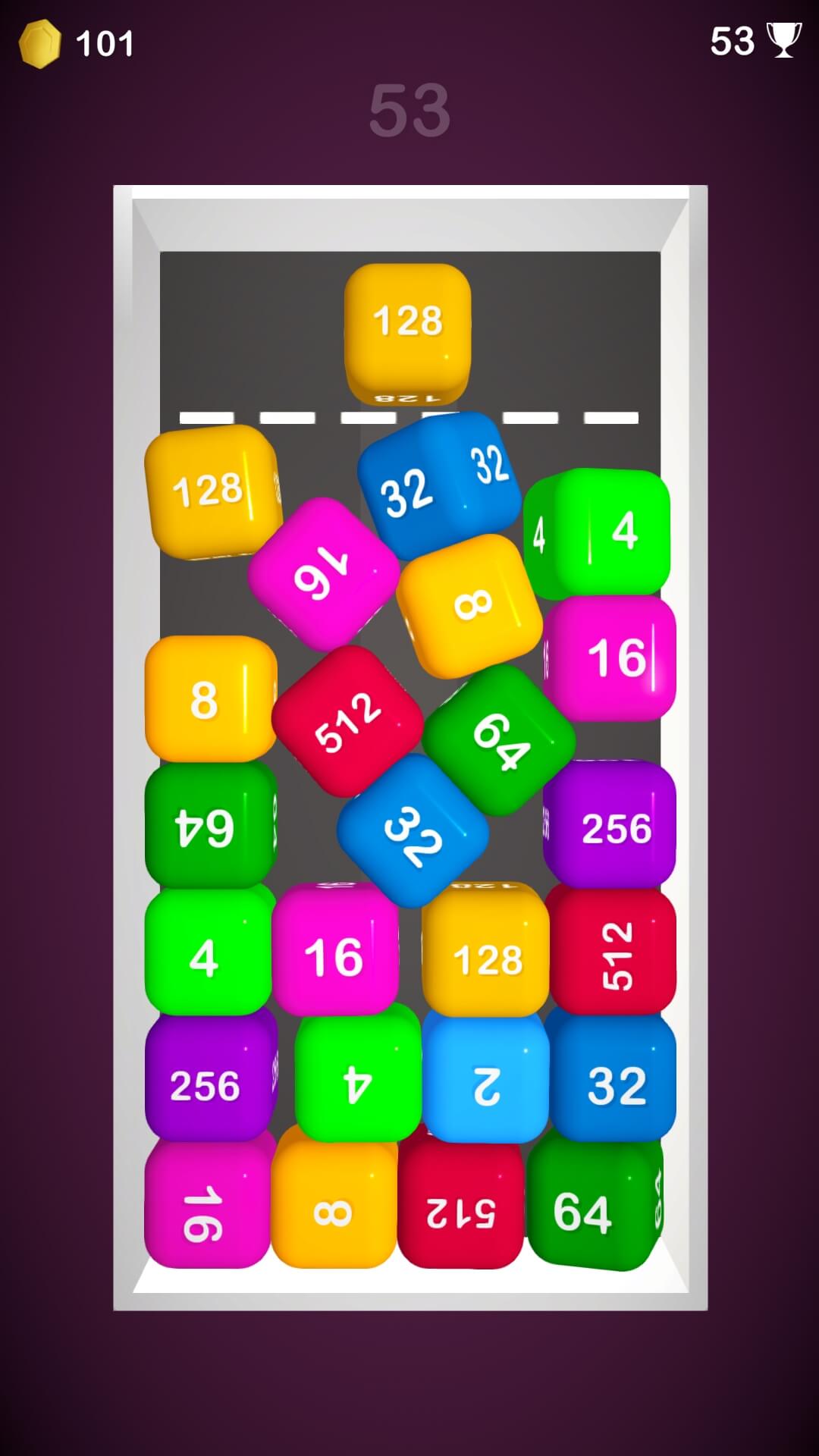 2048 3D : Cube Merge::Appstore for Android