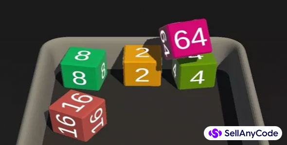 Merge Cube Winner Game : 2048 Cubes 64BIT Source Code