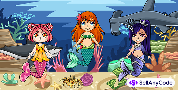 Mermaid adventure game