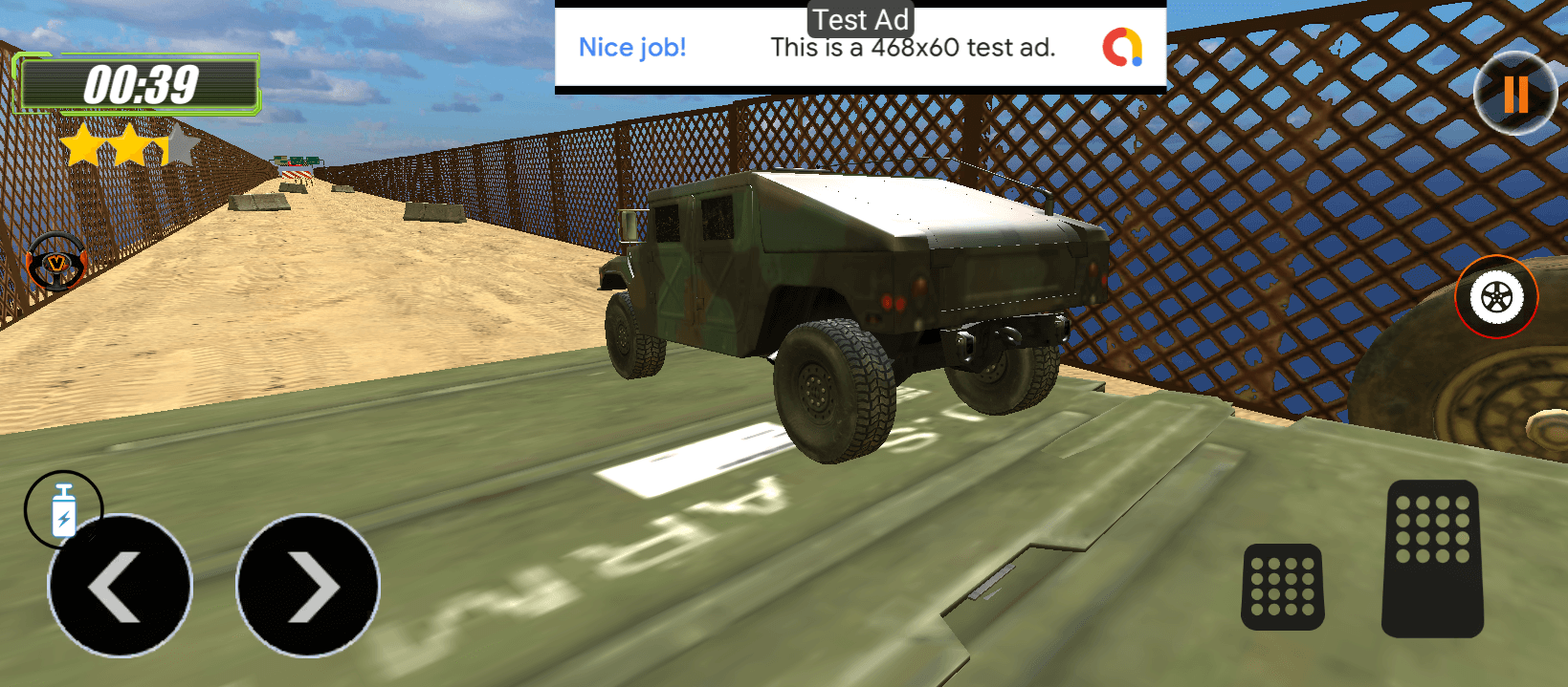 Military Vehicle Stunt 2022
