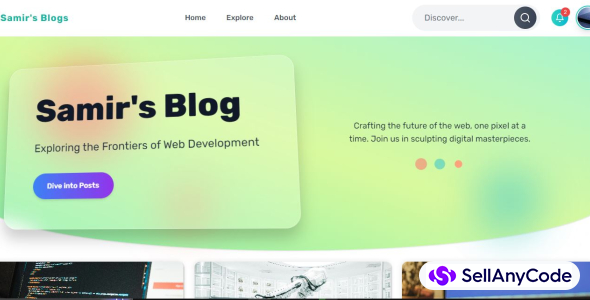 Modern Blog Website With Svelte, SvelteKit, Supabase, And Tailwind CSS