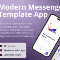 Modern Messenger App - Flutter Template App