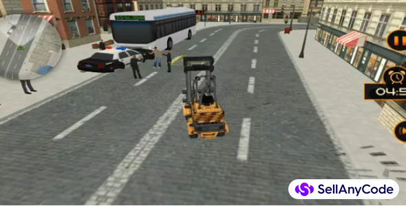 Modern Traffic Parking Fork Lifter : Rescue Forklifter Simulator