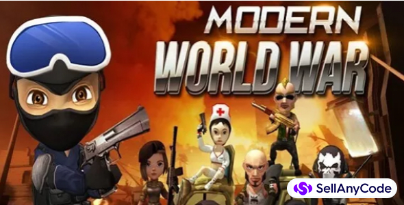 Modern World War: Gun Fire complete game + Action Game Support Unity 5.5