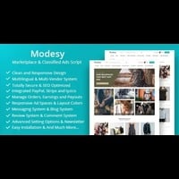 Modesy - Marketplace & Classified Ads Script