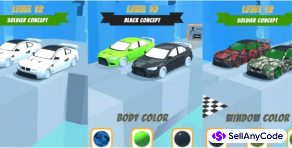 Modified Car Battle 3D Hypercasual