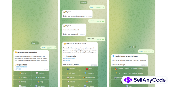 Monetize Telegram Bot For Business