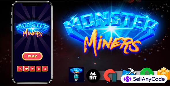 Monster Miners Game Template