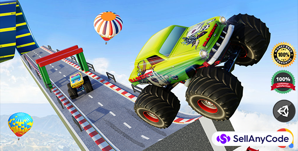 Monster Truck Mega Ramp Stunts 3d Truck Simulator