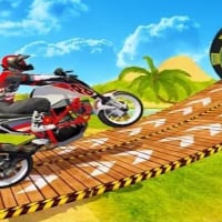 Moto Beach Impossible Track Stunt : Bike Stunt 2021