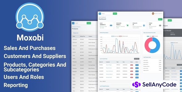 Moxobi - Sales and Purchases Management System