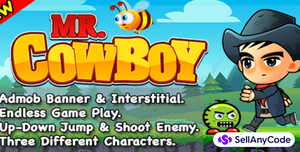 Mr CowBoy – Endless Game For Android