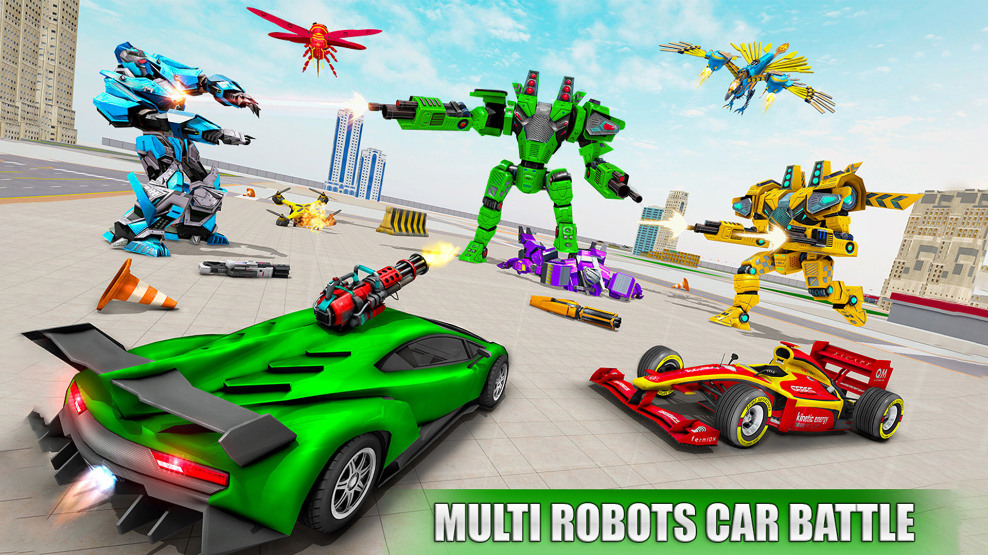 Multi Robot Game Transformers