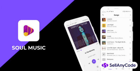Music Player - Soul Music (Kotlin)