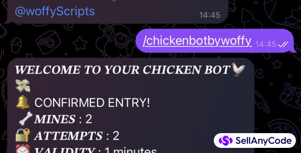 Mystake Chicken Bot ( Free Access On My Telegram Channel )