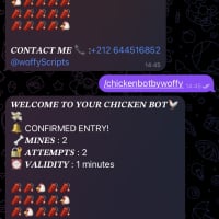 Mystake Chicken Bot ( Free Access On My Telegram Channel )