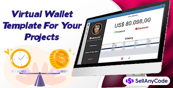 Virtual Wallet Template in Java