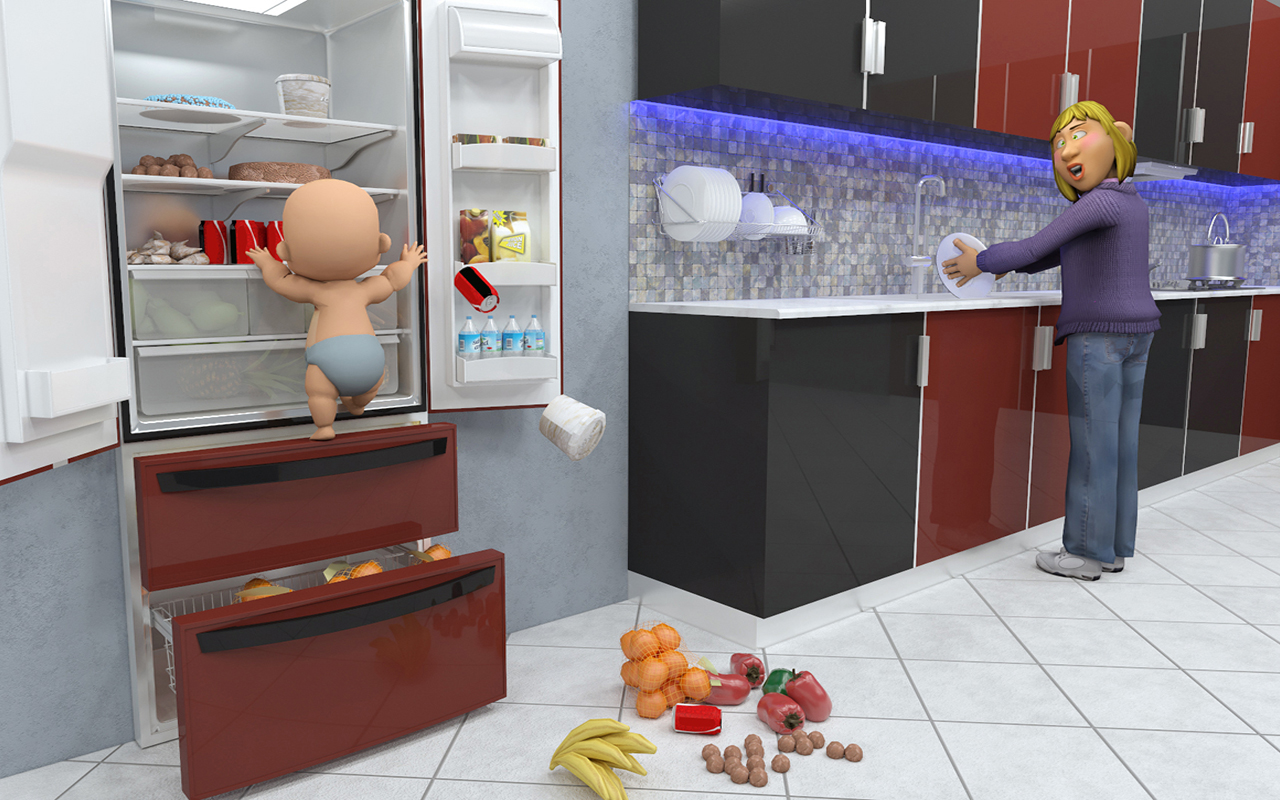 Naughty Twin Baby Simulator 3D