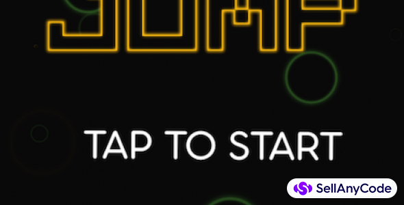 Neon Jump (REGULAR) - ANDROID - BUILDBOX CLASSIC game