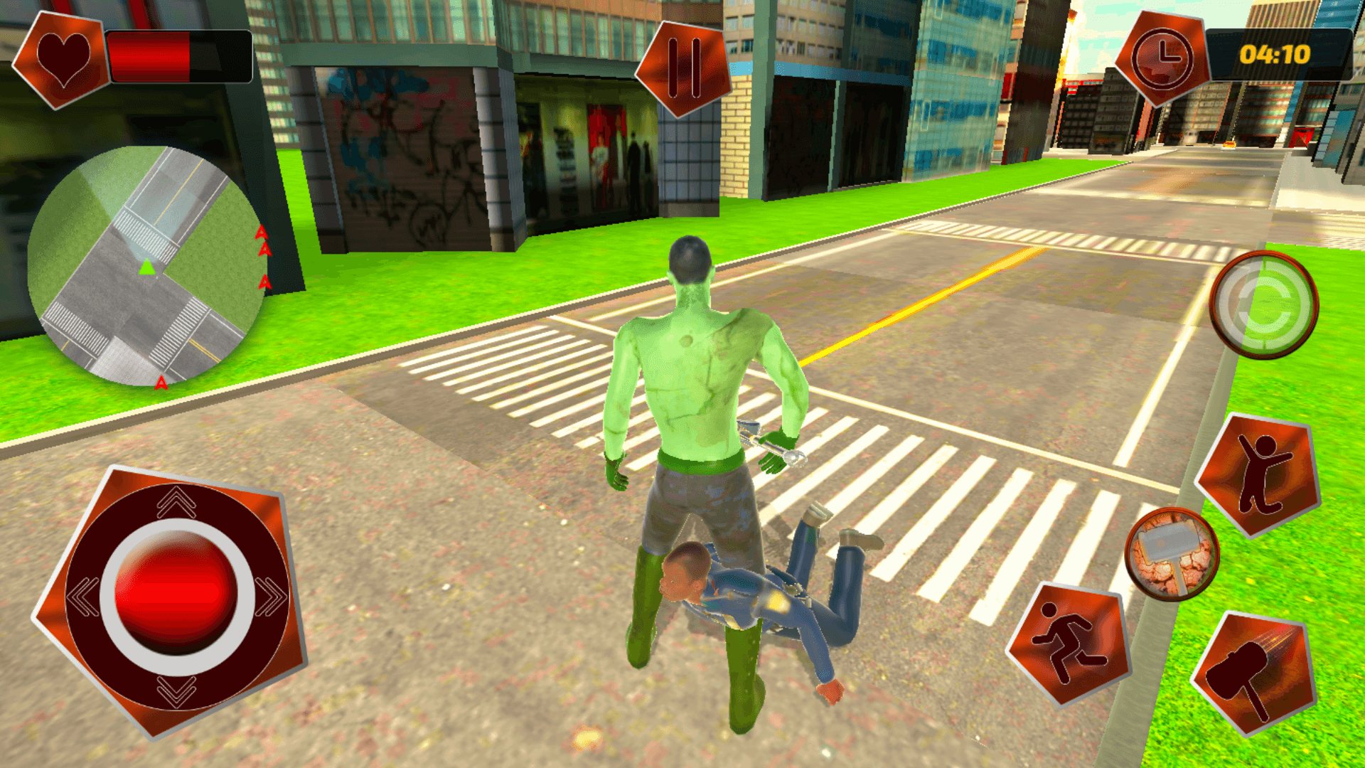 New York Hammer Monster : City Destroy Mission Game 64BIT Source Code