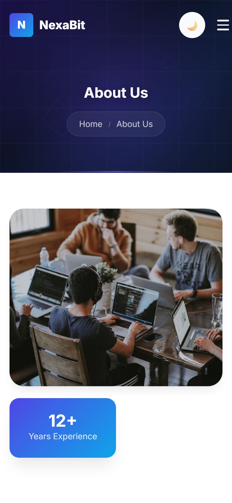 NexaBit IT Agency & Digital Solutions Template