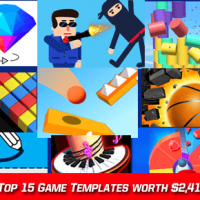 Nimmi Developer’s MEGA Unity Bundle –Top 15 Game Templates