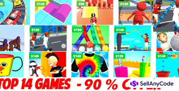 Nimmi Developers Mega Unity Bundle: 14 Games