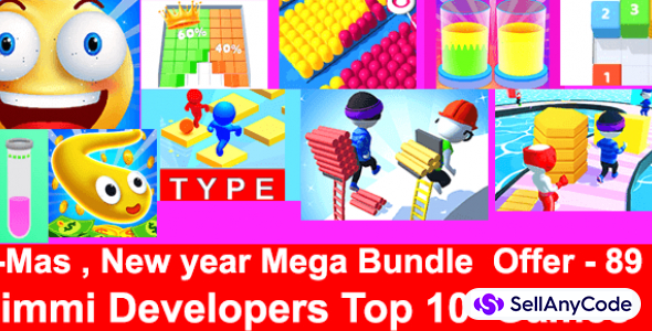 Nimmi Developers Xmas Mega Unity Bundle: Top 10 Games with NOW!