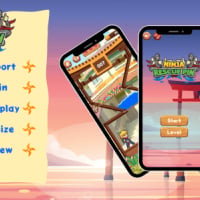 Ninja Rescue Pin - Android Unity Puzzle Pull Pin - Multiple Ads Support