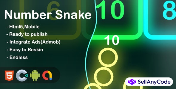 Number Snake (Construct 3 + HTML + Mobile)