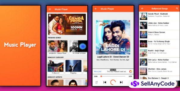 Musico- Online Music Player App For Kodular 2022