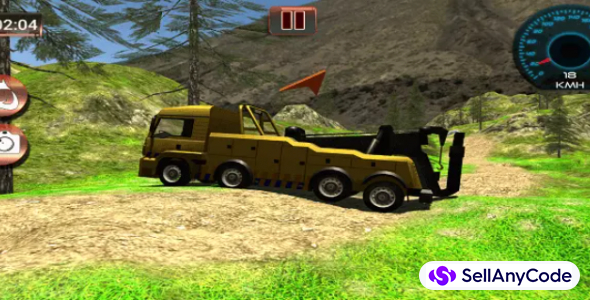 Offroad 6×6 Jeep Driving : Truck Hills Climbing Game 3D 64BIT Source Code