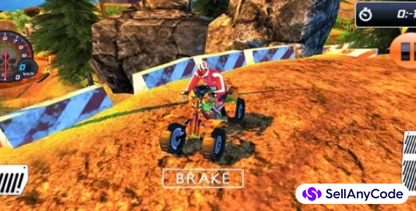 Offroad ATV Quad Bike Mania : Mountain Quad Stunt 64 Bit