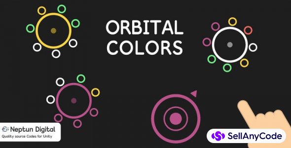Orbital Colors 2D Game Template