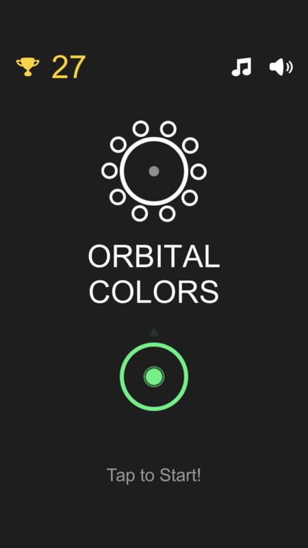 Orbital Colors 2D Game Template