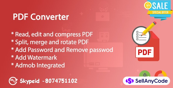 PDF Creator, PDF Converter & PDF Edit | Admob | FAN (Version 4.0