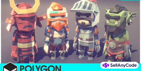 POLYGON MINI - Fantasy Character Pack