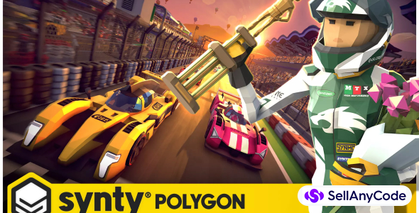 POLYGON - Pro Racer - Stylized Low Poly Assets