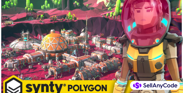 POLYGON - Sci-Fi Worlds Pack - Art by Synty