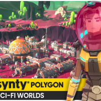 POLYGON - Sci-Fi Worlds Pack - Art By Synty