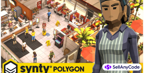 POLYGON - Shops Pack - Art by Synty