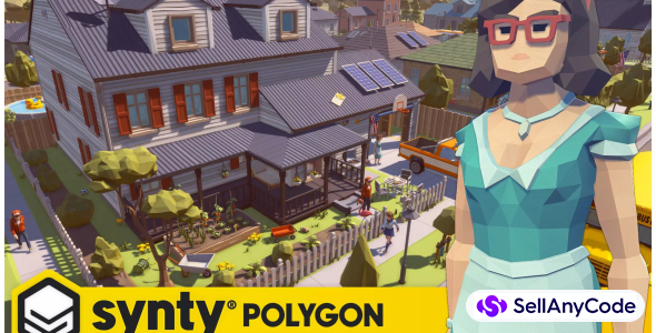 POLYGON Town Pack - Low Poly 3D Art by Synty