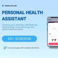 Personal Health Assistant Flutter Template App