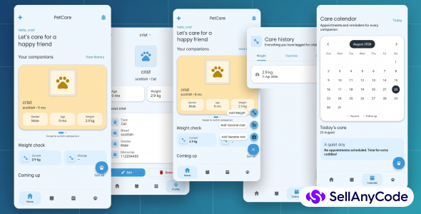 PetCare - Premium Jetpack Compose App Template with AdMob (v1.1)