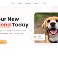 Pets Modern Animal Store & Veterinary Responsive HTML Template