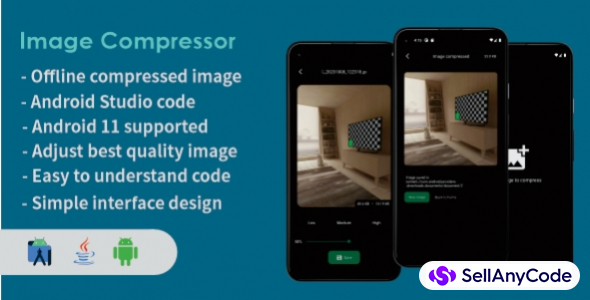 Photo Compressor - Android Studio Compressed Image