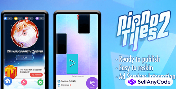 Piano Tiles 2 Template