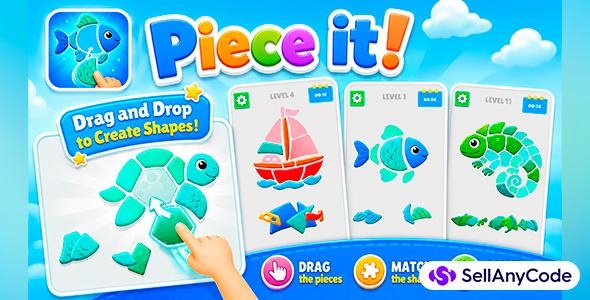 Piece it! - Unity Source Code